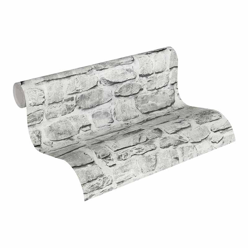 Tapete Grau, Silber AS-Creation Vliestapete (363701)