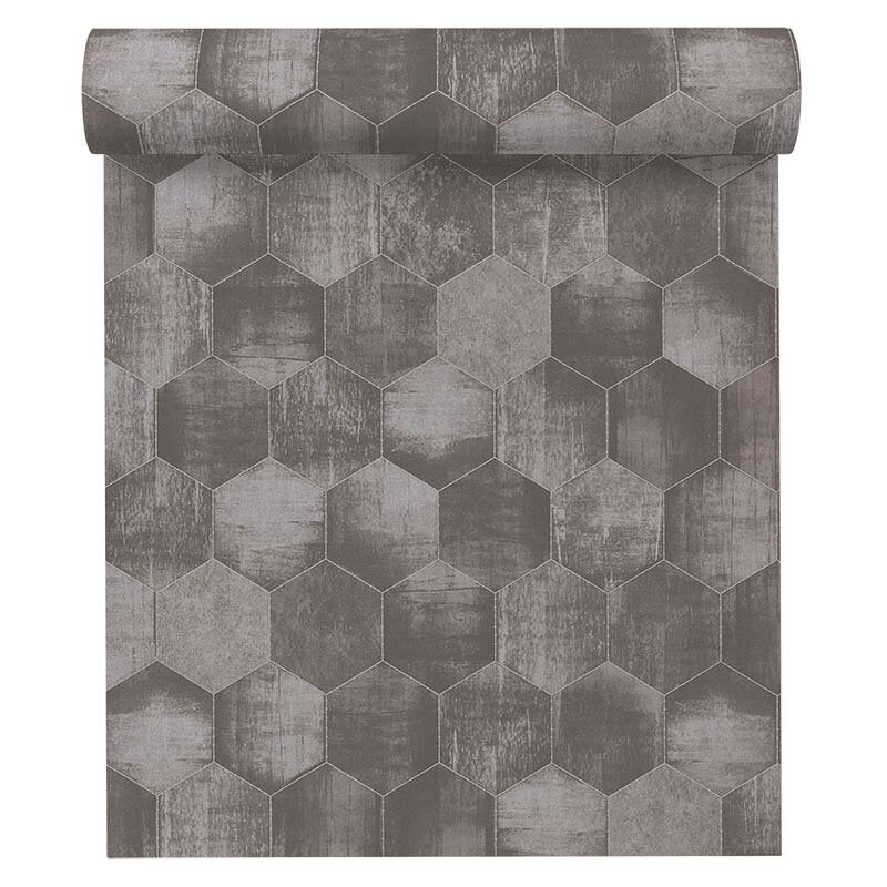 Tapete Grau, Silber AS-Creation Vliestapete (363701)