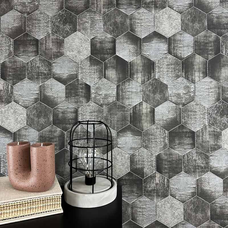 Tapete Grau, Silber AS-Creation Vliestapete (363701)