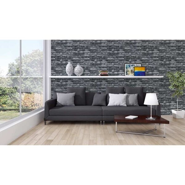 Tapete Schwarz, Anthrazit AS-Creation Vliestapete (362812)