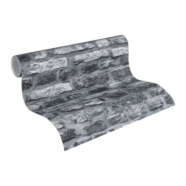 Tapete Schwarz, Anthrazit AS-Creation Vliestapete (362812)