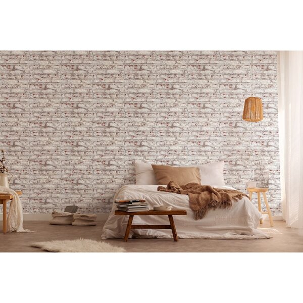 Tapete Grau, Silber, Rot AS-Creation Vliestapete (362801)