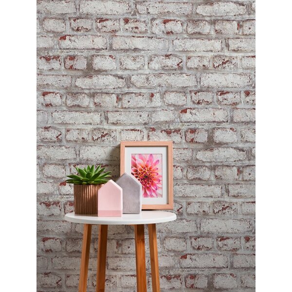 Tapete Grau, Silber, Rot AS-Creation Vliestapete (362801)