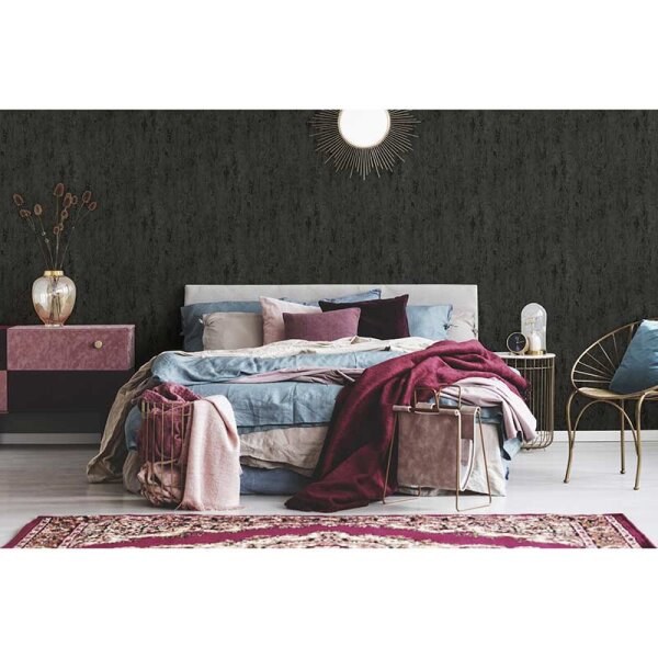 Tapete Schwarz, Anthrazit AS-Creation Vliestapete (326515)