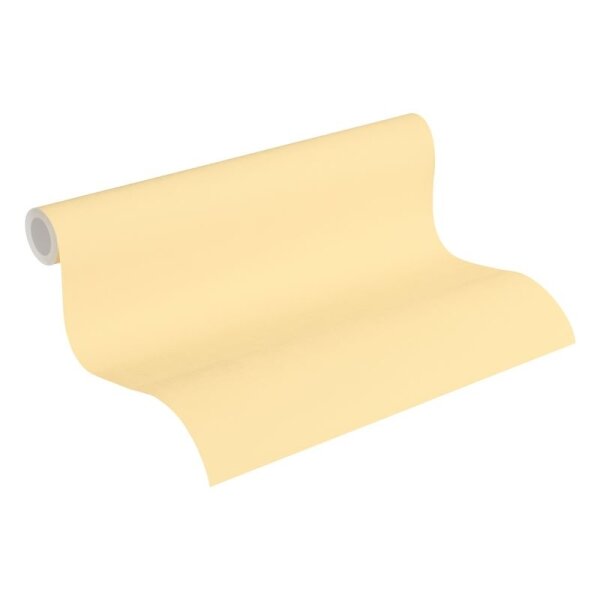 Tapete Gelb, Vanille livingwalls Vliestapete (369326)