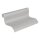 369323 Vliestapete Uni Grau Silber Wohnzimmer Tapete livingwalls