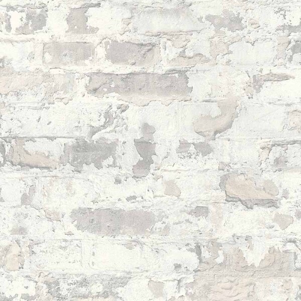 Tapete Beige, Creme, Grau, Silber AS-Creation Vliestapete (369293)