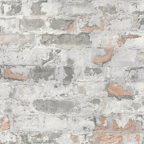 Tapete Beige, Creme, Grau, Silber AS-Creation Vliestapete (369292)