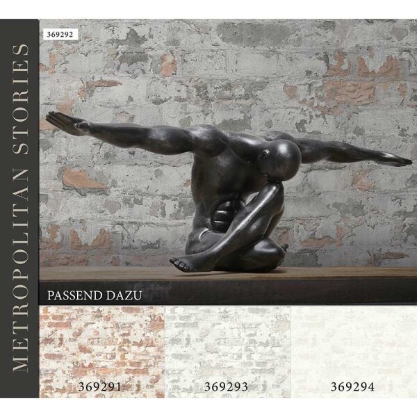 Tapete Beige, Creme, Grau, Silber AS-Creation Vliestapete (369292)