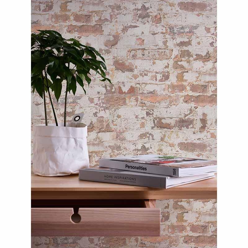 Tapete Beige, Creme, Braun, Rot AS-Creation Vliestapete (369291)