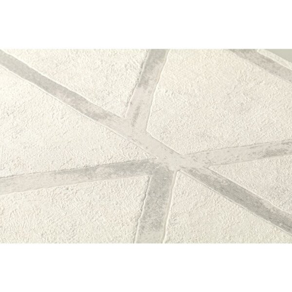 Tapete Beige, Creme, Grau, Silber livingwalls Vliestapete (369285)