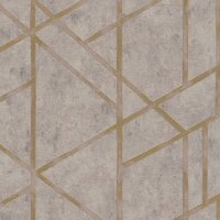 Tapete Beige, Creme, Grau, Silber livingwalls Vliestapete...