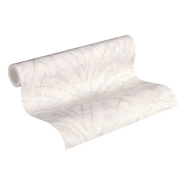 Tapete Grau, Silber, Weiß livingwalls Vliestapete (369274)