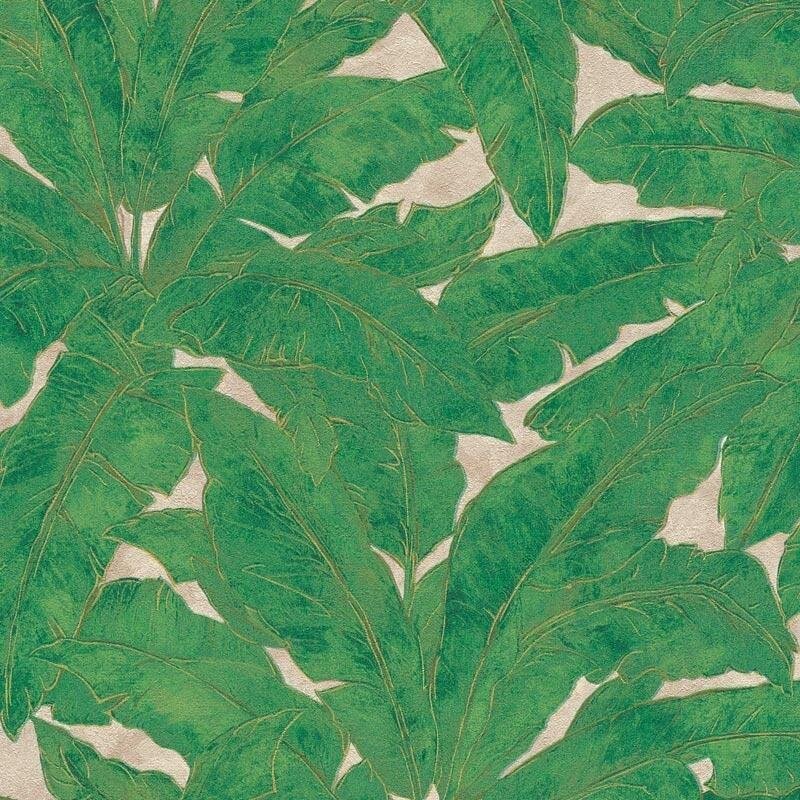 Tapete Beige, Creme, Grün livingwalls Vliestapete (369273)