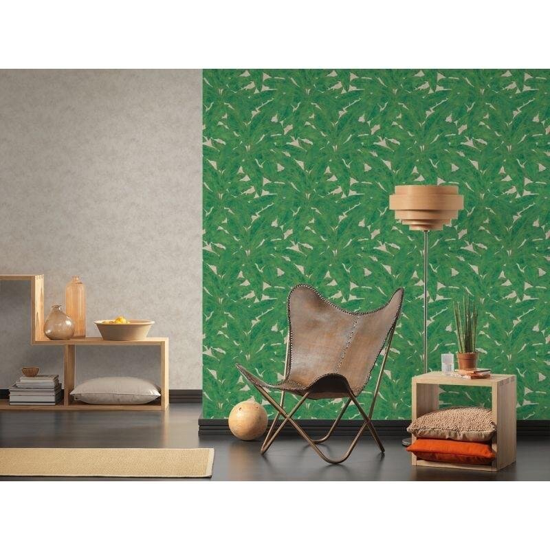 Tapete Beige, Creme, Grün livingwalls Vliestapete (369273)