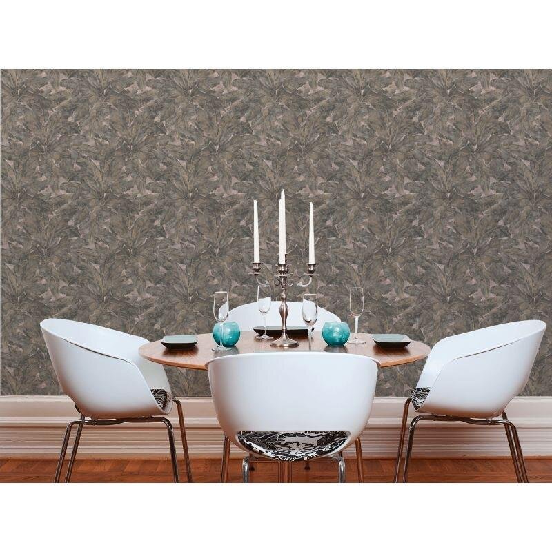 Tapete Beige, Creme, Schwarz, Anthrazit livingwalls Vliestapete (369271)