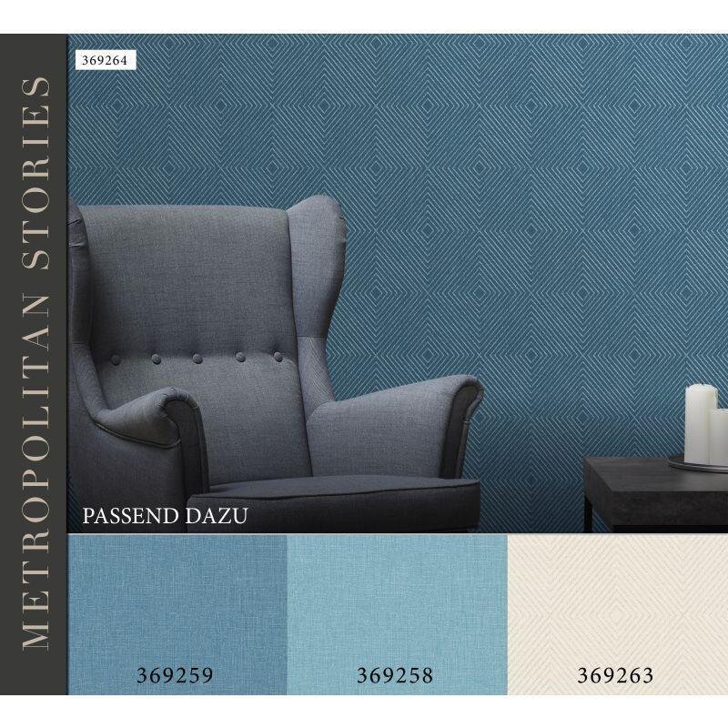 Tapete Blau livingwalls Vliestapete (369264)