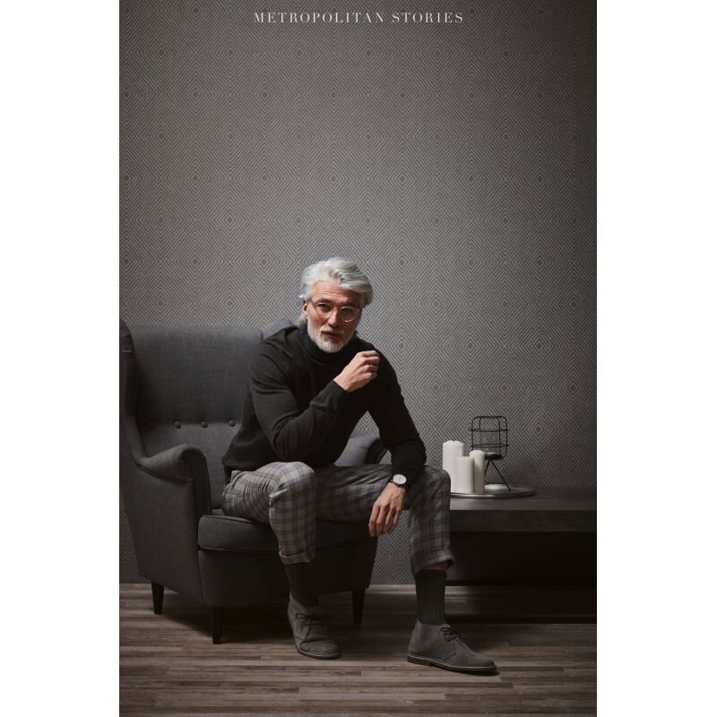 Tapete Grau, Silber livingwalls Vliestapete (369261)