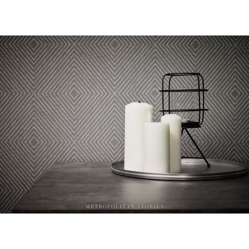 Tapete Grau, Silber livingwalls Vliestapete (369261)