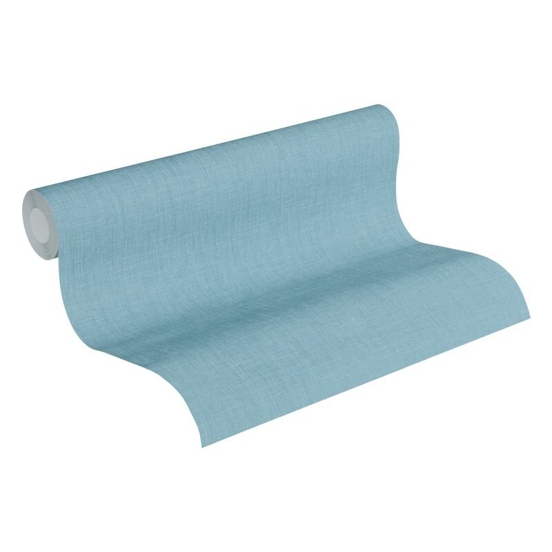 369258 Tapete Blau Türkis Uni Struktur Vliestapete livingwalls