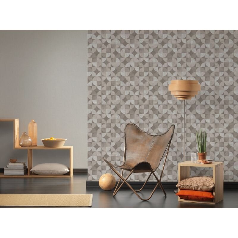 Tapete Grau, Silber livingwalls Vliestapete (369255)