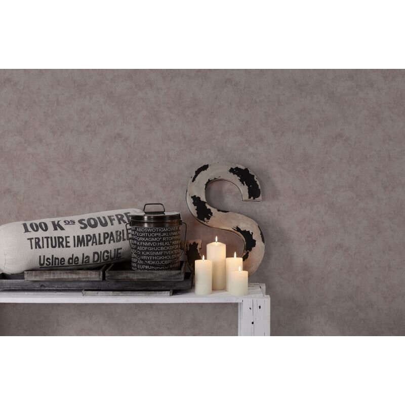 Tapete Beige, Creme, Grau, Silber livingwalls Vliestapete (369243)