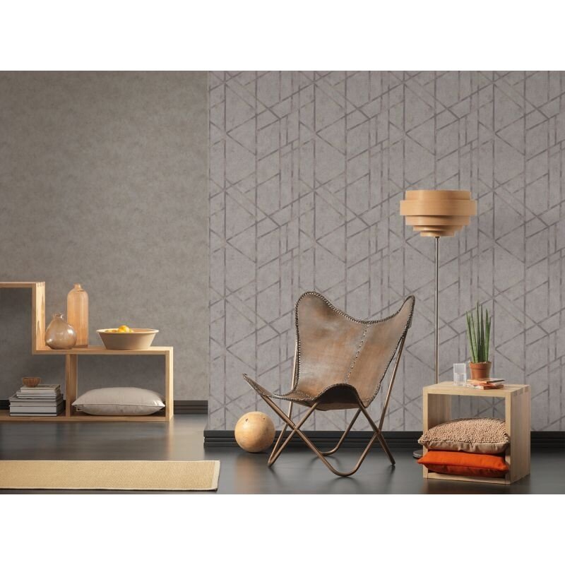 Tapete Grau, Silber livingwalls Vliestapete (369242)