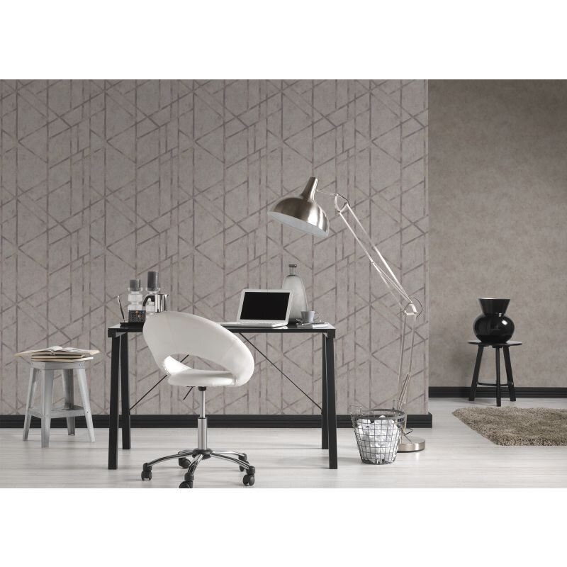 Tapete Grau, Silber livingwalls Vliestapete (369242)