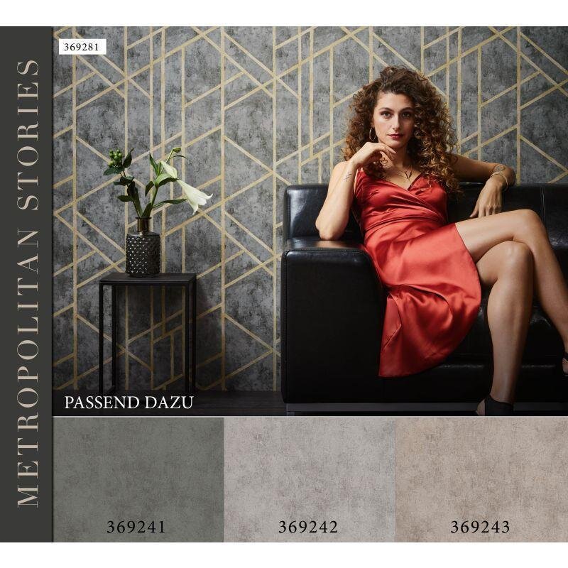 Tapete Grau, Silber livingwalls Vliestapete (369242)