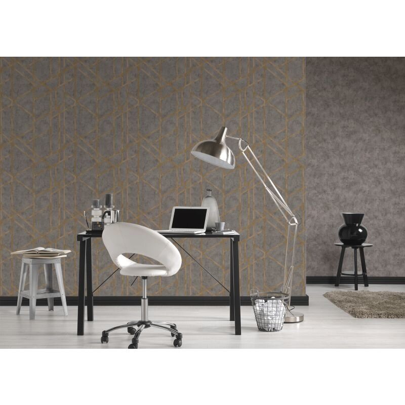 Tapete Grau, Silber livingwalls Vliestapete (369241)