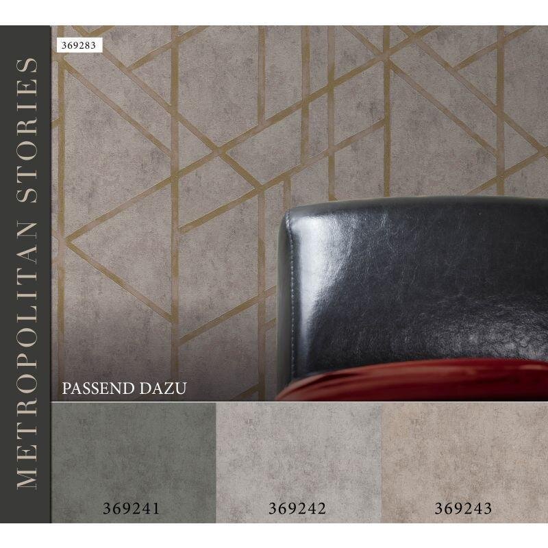 Tapete Grau, Silber livingwalls Vliestapete (369241)