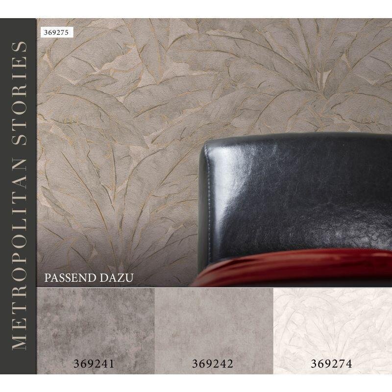 Tapete Grau, Silber livingwalls Vliestapete (369241)