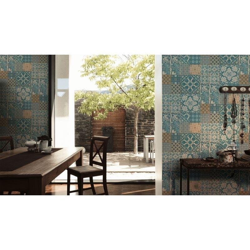 Tapete Grün, Türkis livingwalls Vliestapete (369233)