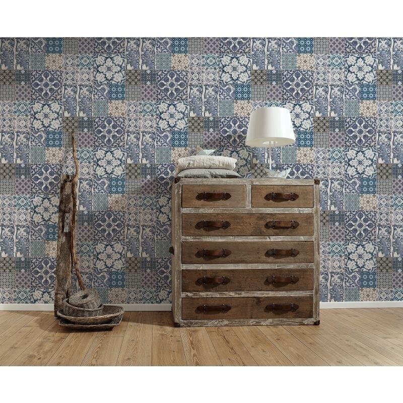 Tapete Blau livingwalls Vliestapete (369232)