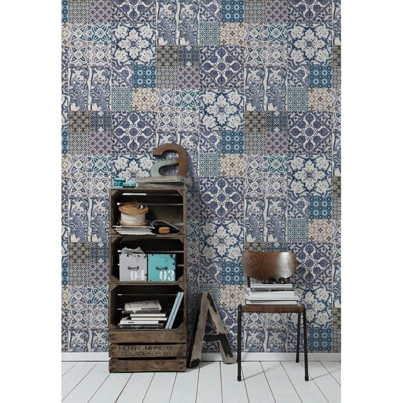 Tapete Blau livingwalls Vliestapete (369232)