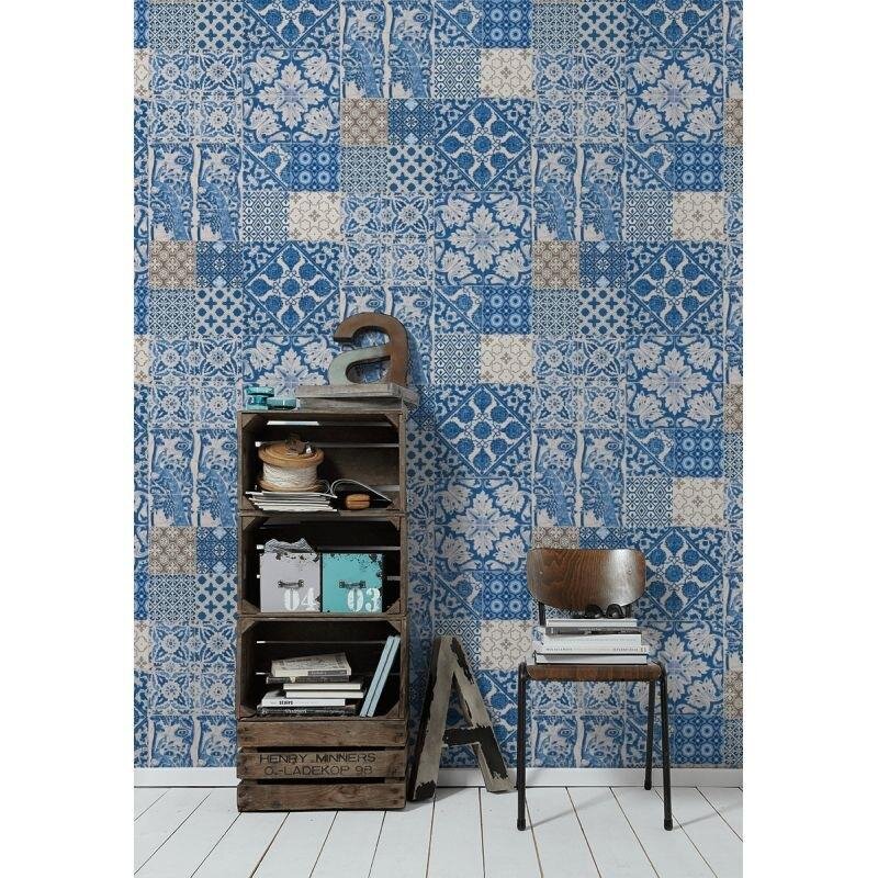 Tapete Blau livingwalls Vliestapete (369231)