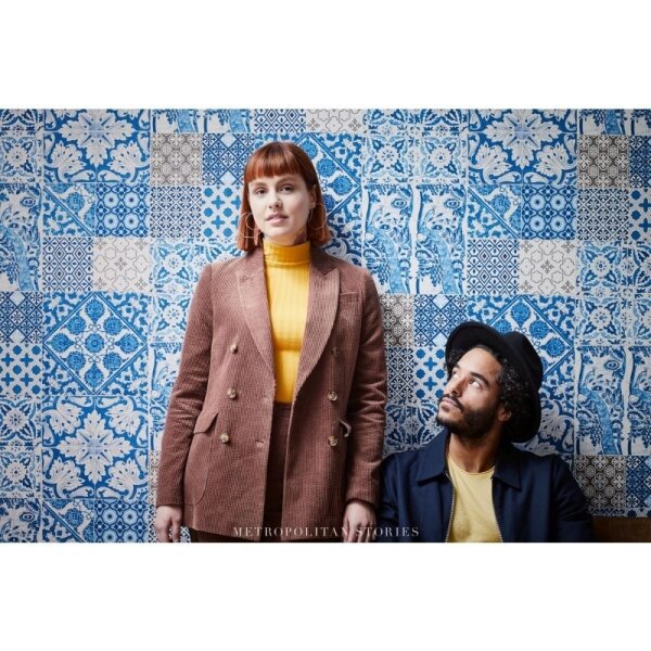 Tapete Blau livingwalls Vliestapete (369231)