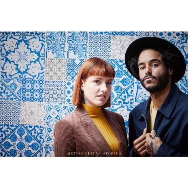 Tapete Blau livingwalls Vliestapete (369231)