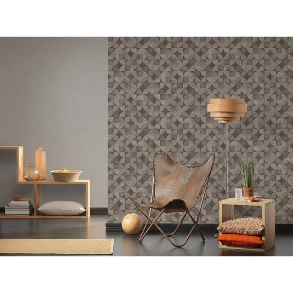 Tapete Grau, Silber livingwalls Vliestapete (369226)