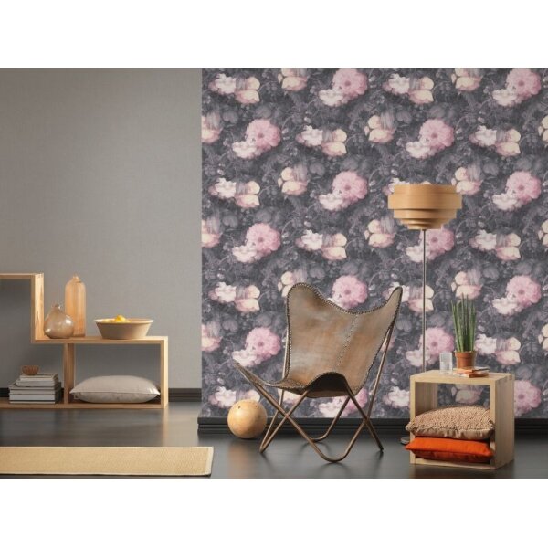 Tapete Grau, Silber livingwalls Vliestapete (369226)