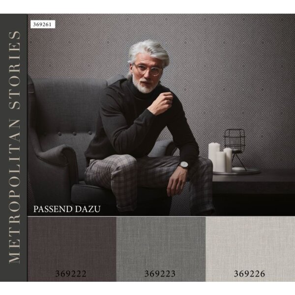 Tapete Grau, Silber livingwalls Vliestapete (369226)