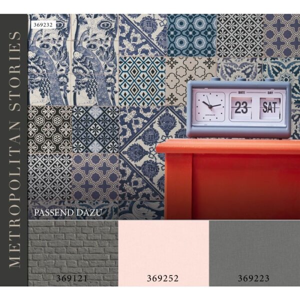 Tapete Grau, Silber livingwalls Vliestapete (369223)