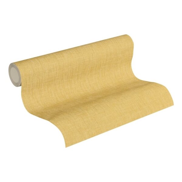 Tapete Gelb, Vanille livingwalls Vliestapete (369221)