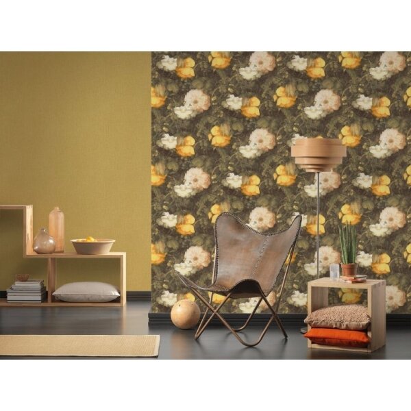 Tapete Gelb, Vanille livingwalls Vliestapete (369221)