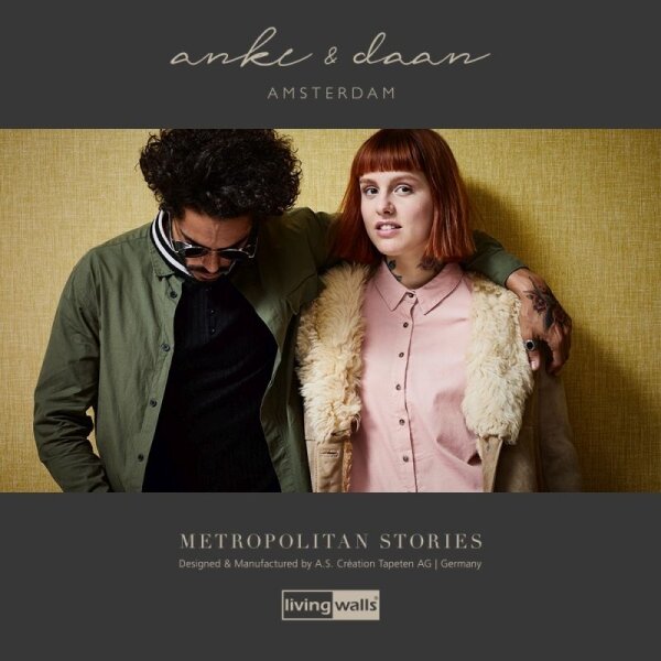 Tapete Gelb, Vanille livingwalls Vliestapete (369221)