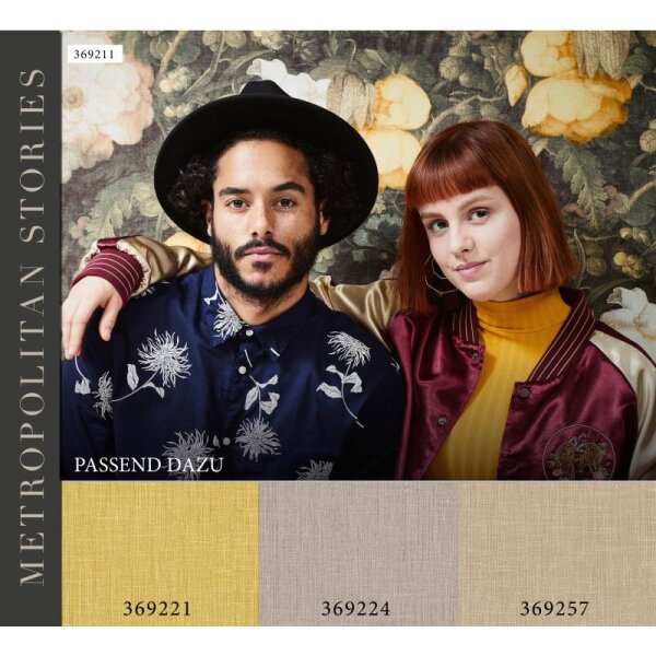 Tapete Gelb, Vanille livingwalls Vliestapete (369221)