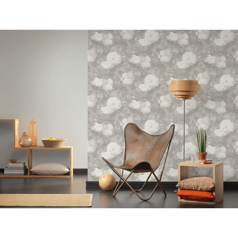 Tapete Grau, Silber livingwalls Vliestapete (369214)