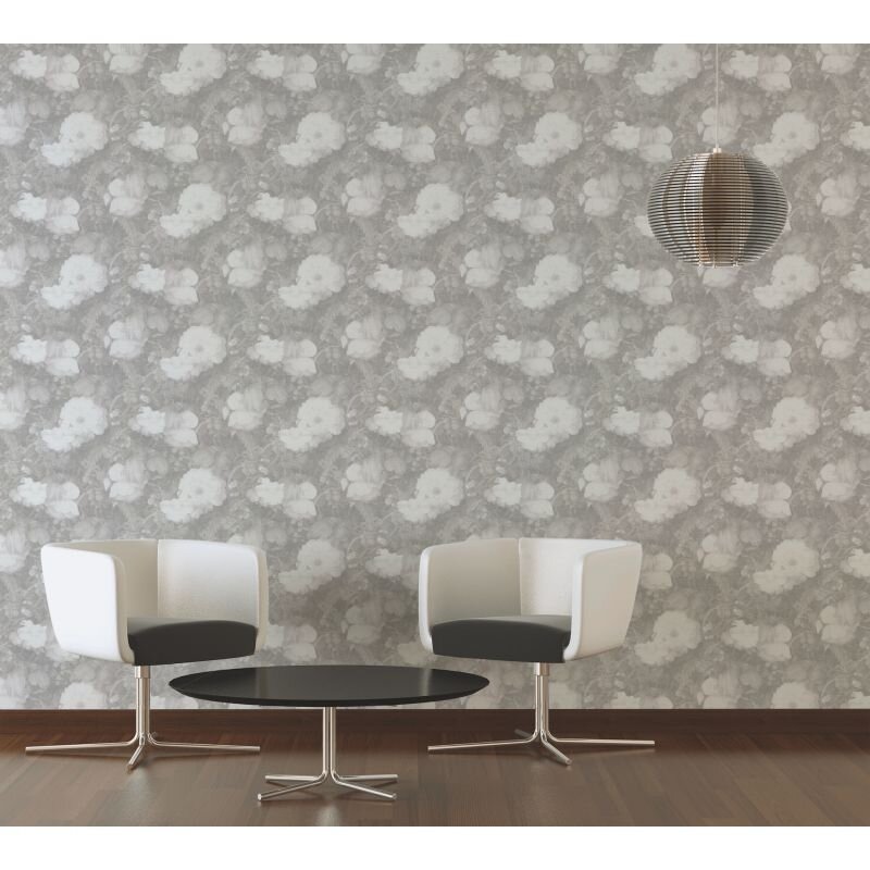 Tapete Grau, Silber livingwalls Vliestapete (369214)