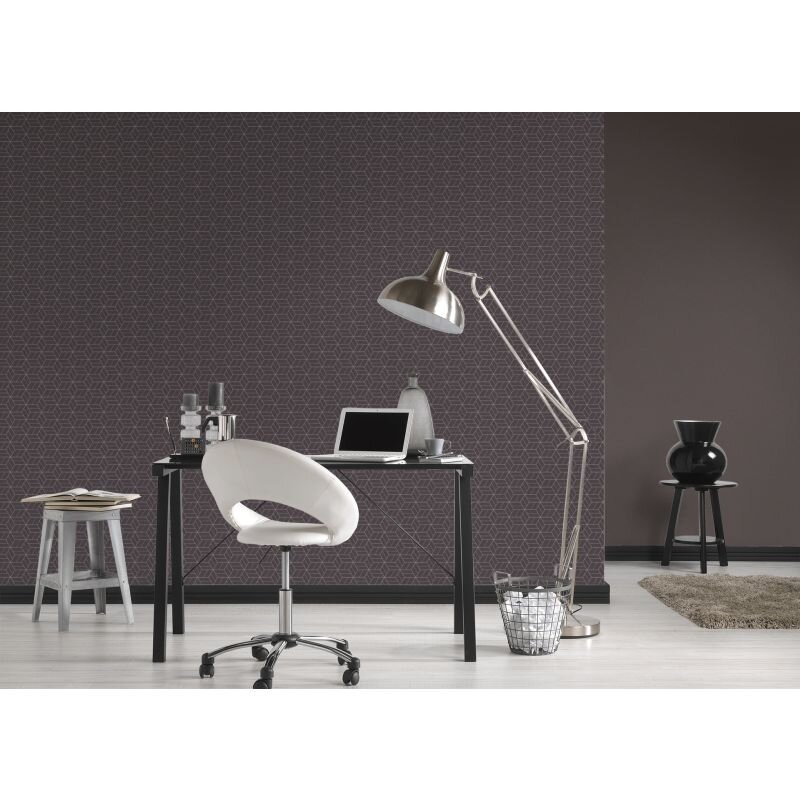 Tapete Braun, Grau, Silber livingwalls Vliestapete (369201)