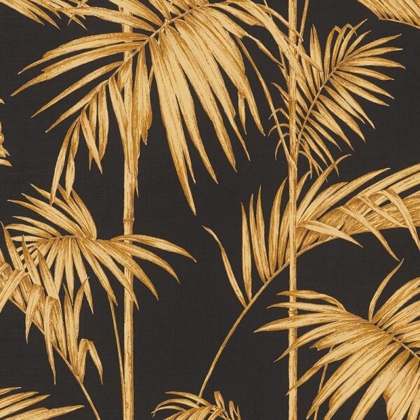 Tapete Orange, Terrakotta, Schwarz, Anthrazit livingwalls Vliestapete (369195)